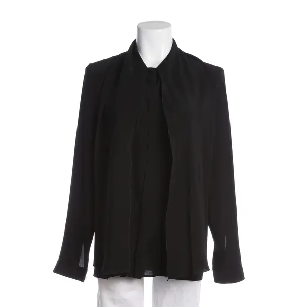 Bluse, in Schwarz, Seide, Versace