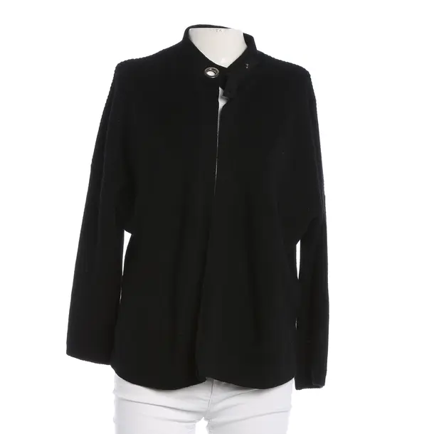 Strickjacke, in Schwarz, Wolle, Strenesse