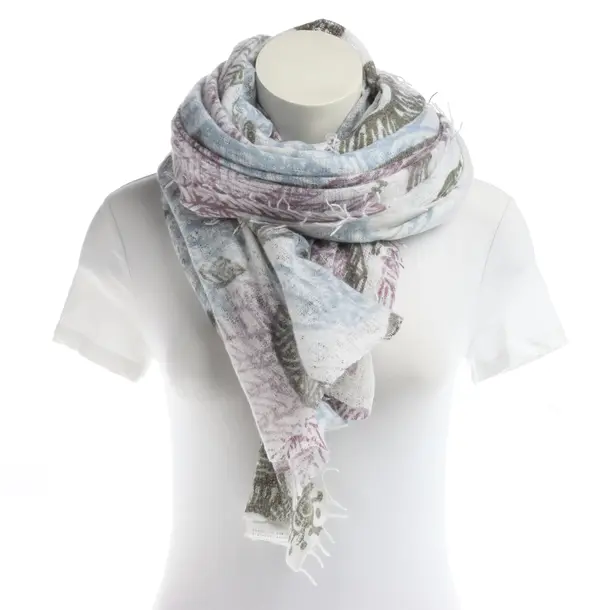 Scarf, in Multicolored, Cashmere, Hemisphere