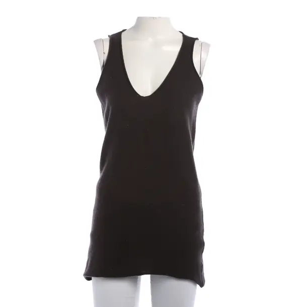 Top, in Braun, Kaschmir, Allude