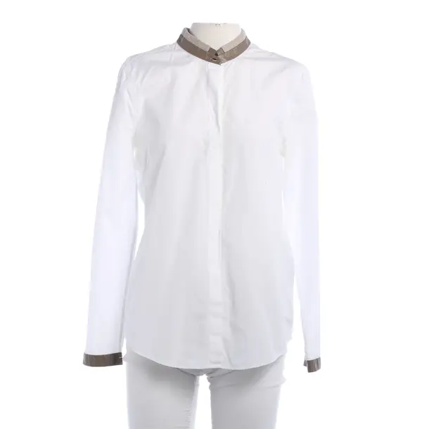 Bluse, in Weiß, Baumwolle, Van Laack