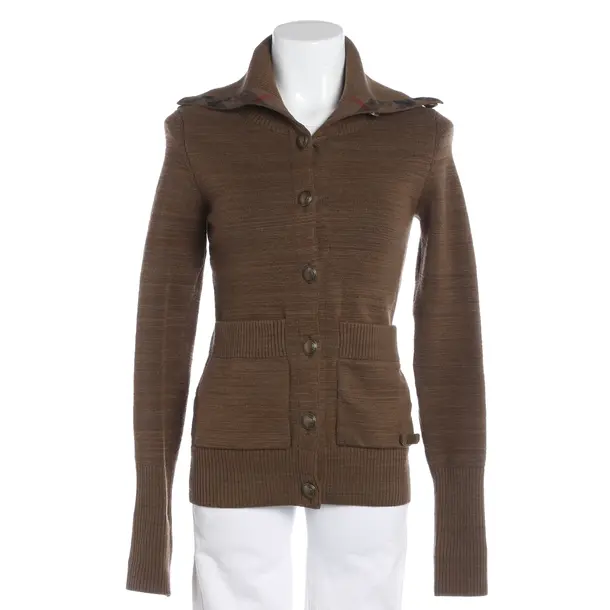 Cardigan, in Brown, Wool, Burberry Brit
