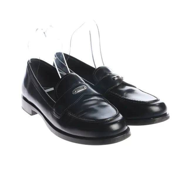 Mocassini, in Nero, Prada