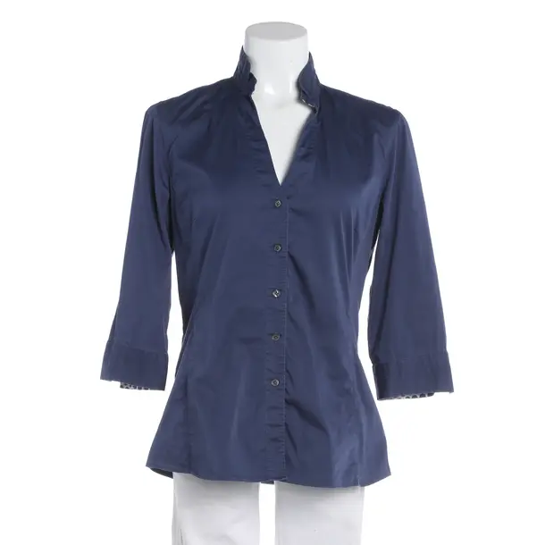 Bluse, in Blau, Baumwolle, Caliban