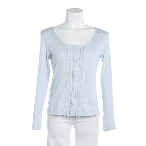 Longsleeve, in Hellblau, Baumwolle, Marc Cain Sports