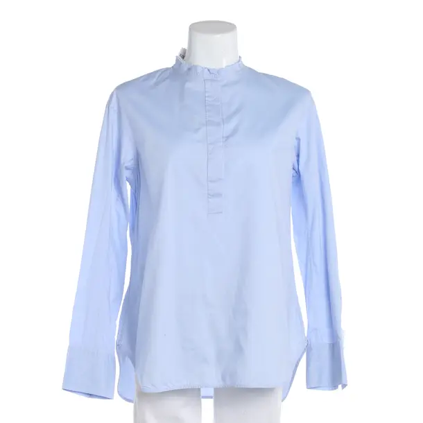 Bluse, in Hellblau, Baumwolle, Lis Lareida