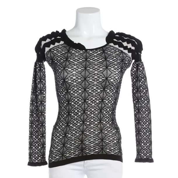 Pullover, in Schwarz, Baumwolle, Red Valentino