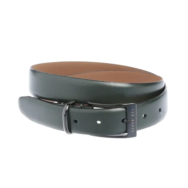Gürtel, in Grün, Leder, Ted Baker
