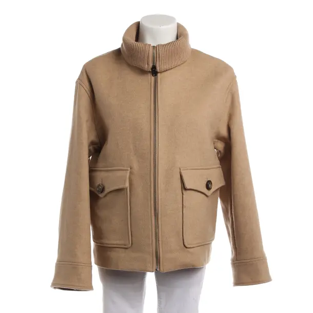 Übergangsjacke, in Hellbraun, Wolle, Woolrich