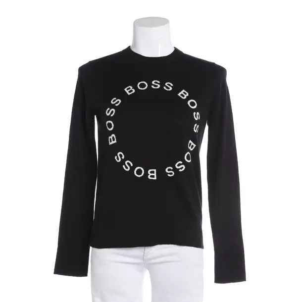 Pullover, in Schwarz, Baumwolle, Hugo Boss