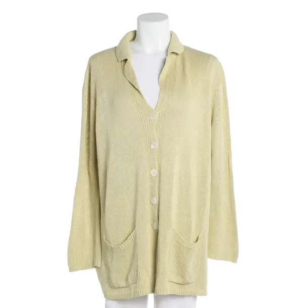 Cardigan, in Light Green, Linen, Iris von Arnim