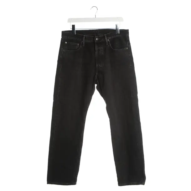 Jeans Straight Fit, in Dunkelgrau, Baumwolle, Acne Studios