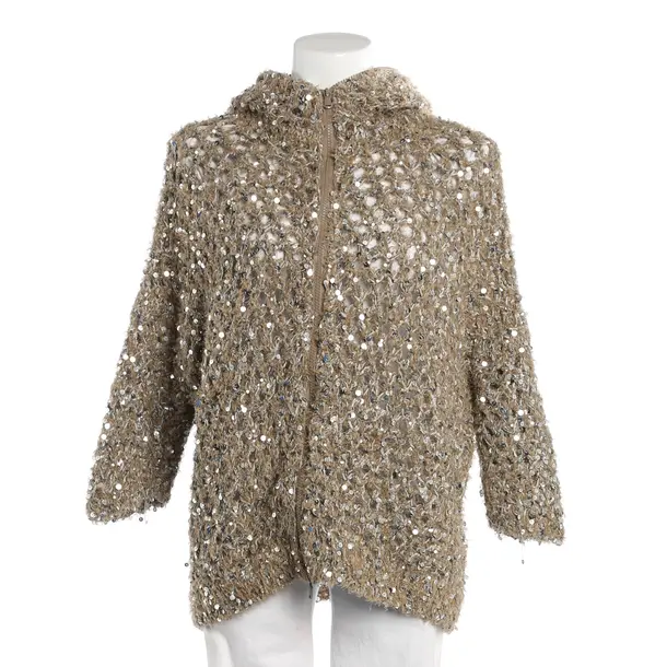 Cardigan, in Multicolored, Cotton, Brunello Cucinelli