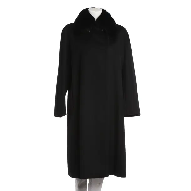 Wintermantel, in Schwarz, Wolle, Escada