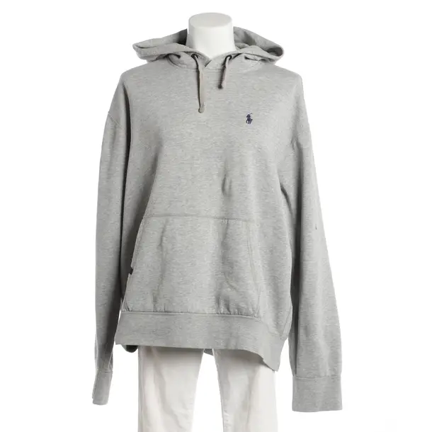 Hoodie, in Light Gray, Cotton, Polo Ralph Lauren