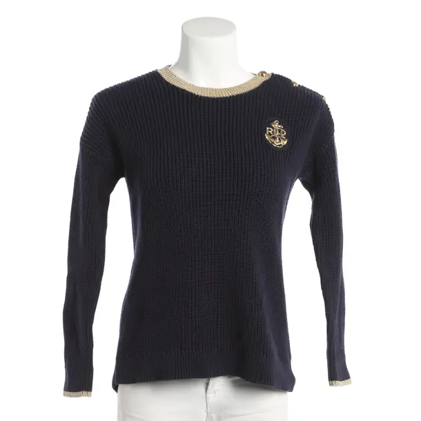 Pullover, in Blau, Baumwolle, Lauren Ralph Lauren