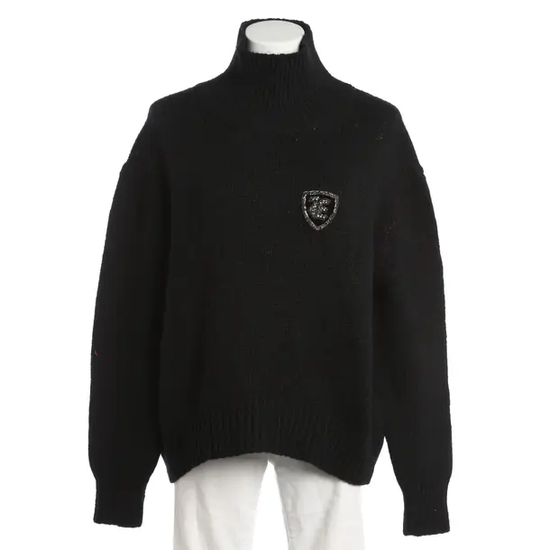 Jumper, in Black, Wool, Ermanno Scervino