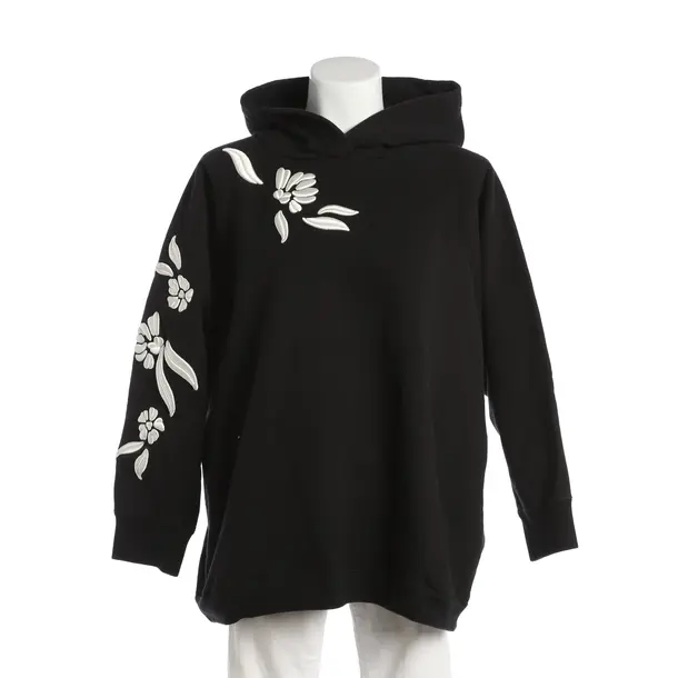 Hoodie, in Black, Cotton, Ermanno Scervino