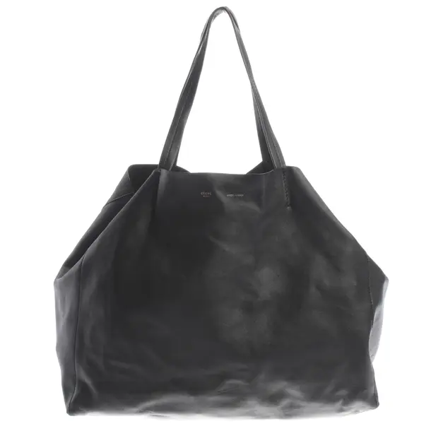 Shopper Bag, in Black, Leather, Céline