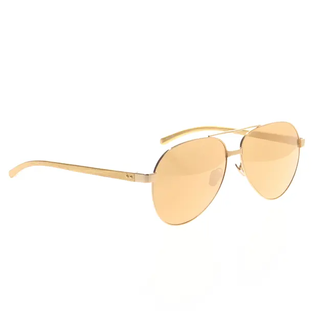 Sunglasses, in Gold, Synthetic, Linda Farrow