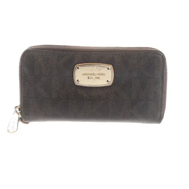 Geldbörse, in Braun, Leder, Michael Kors