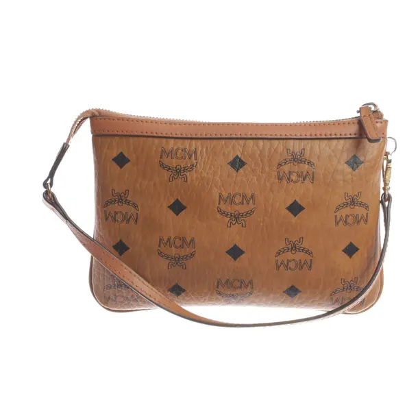 Abendtasche, in Schwarz, Leder, MCM