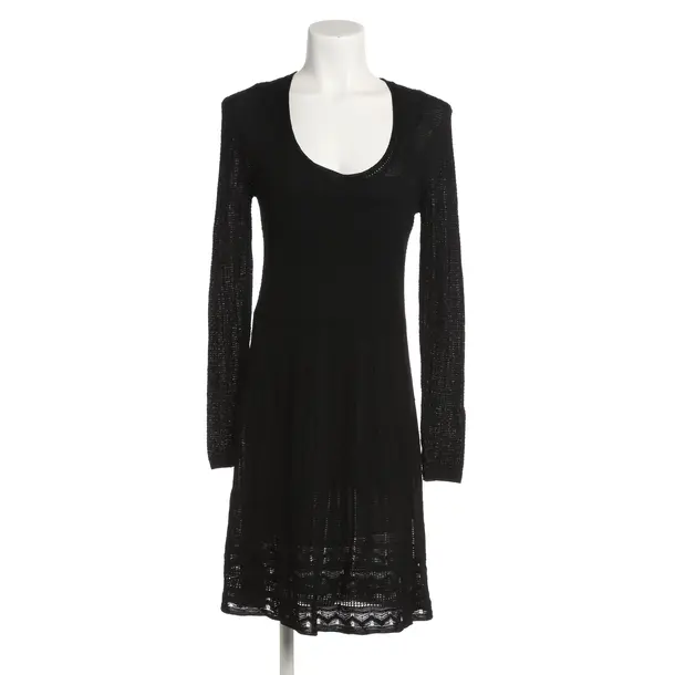Dress, in Black, Wool, Missoni M