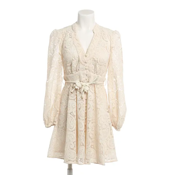 Cocktail Dress, in Beige, Polyester, Zimmermann