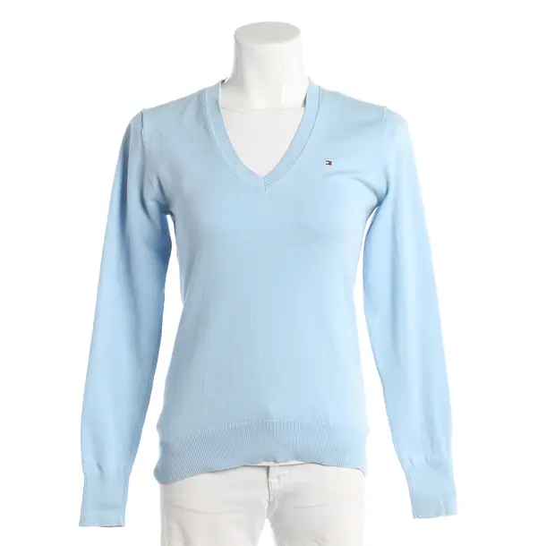 Jumper, in Light Blue, Cotton, Tommy Hilfiger