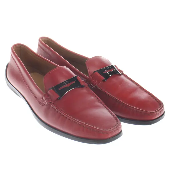 Loafers, in Red, Tod´s