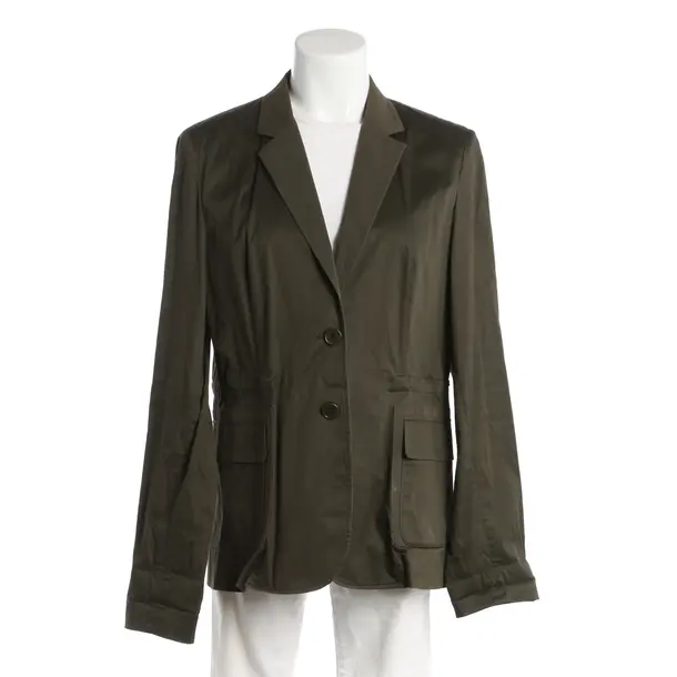 Blazer, in Dunkelgrün, Baumwolle, Jil Sander