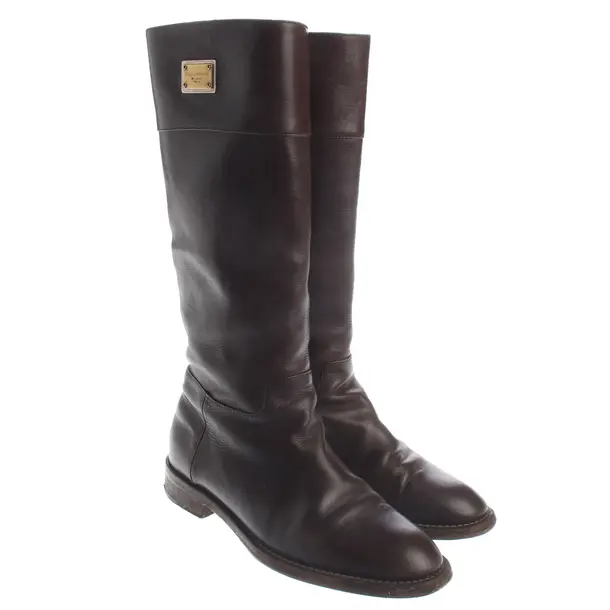 Boots, in Dark Brown, Dolce & Gabbana