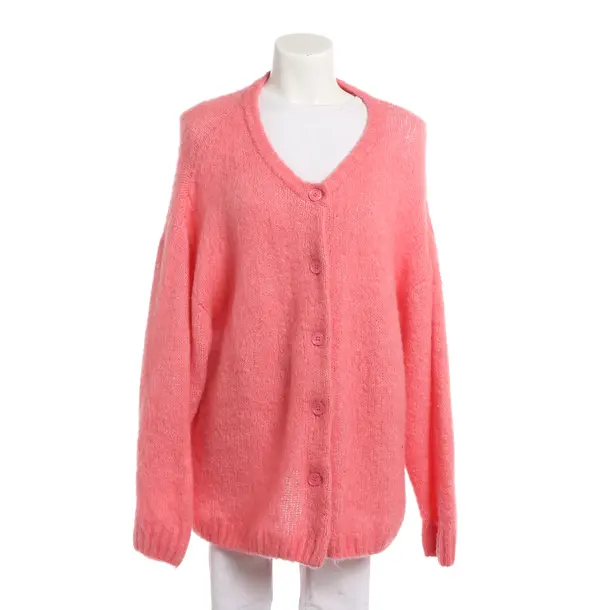 Cardigan, in Pink, Polyester, American Vintage