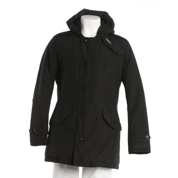 Winterjacke, in Schwarz, Baumwolle, Woolrich
