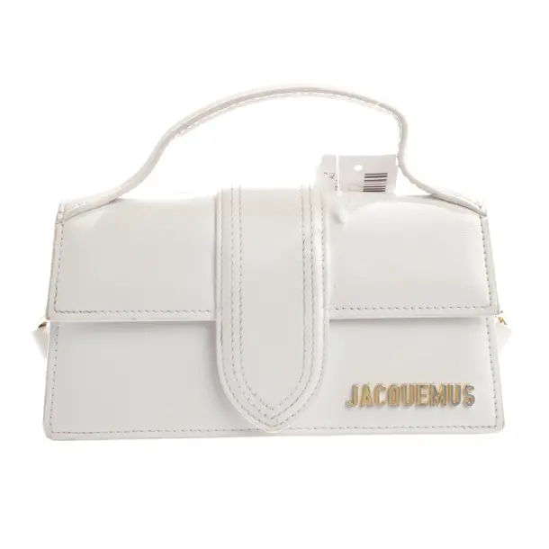 Handbag, in White, Leather, Jacquemus