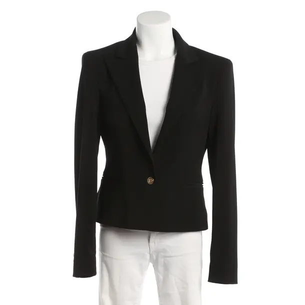 Blazer, in Black, Viscose, Versace Jeans Couture
