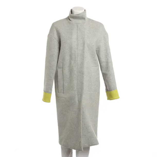 Mid-Season Coat, in Gray, Wool, Marc Cain Sports