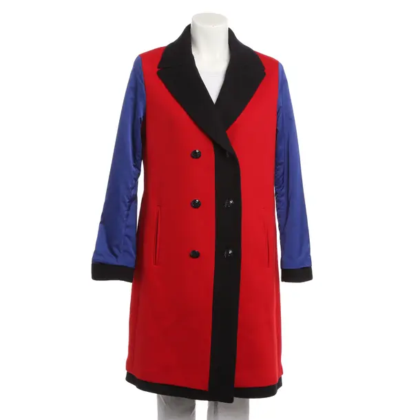 Mid-Season Coat, in Multicolored, Wool, Escada