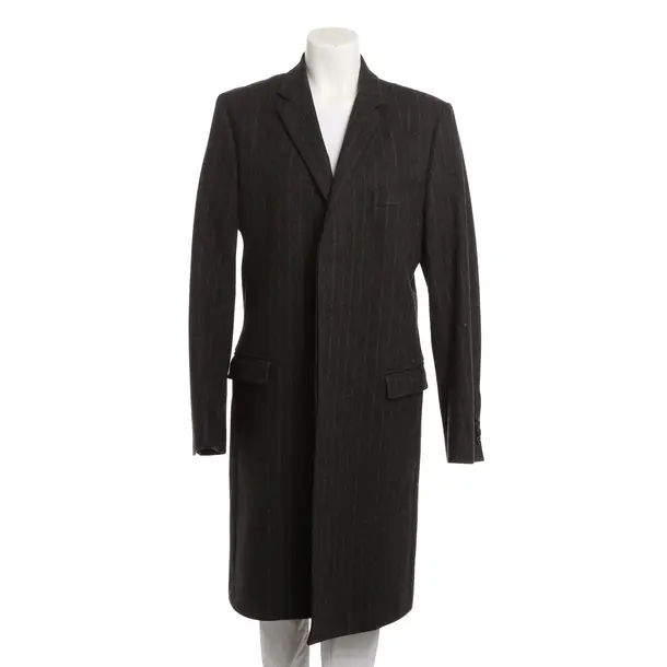Mid-Season Coat, in Gray, Wool, Dolce & Gabbana