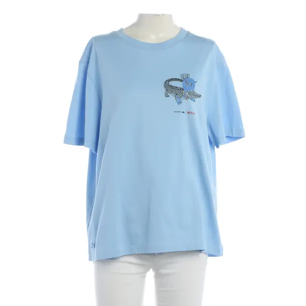 Shirt, in Blue, Cotton, Lacoste