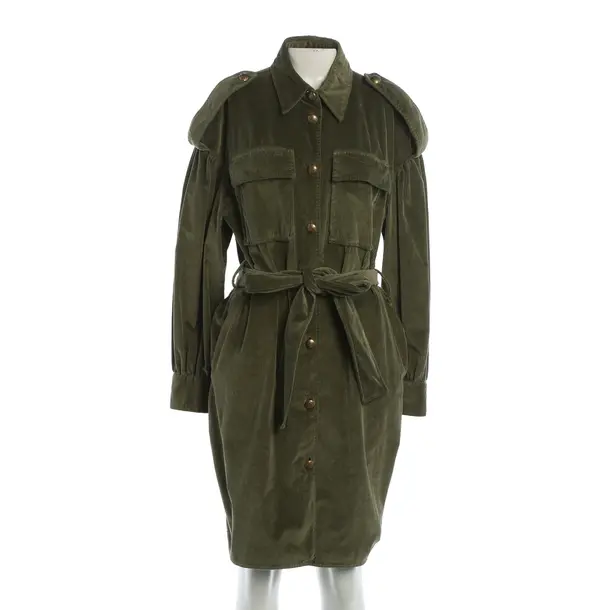 Dress, in Green, Cotton, Dondup