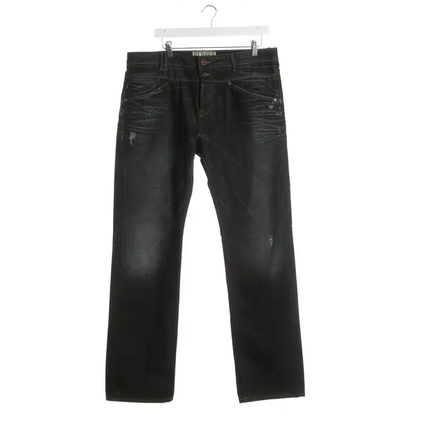 Jeans Straight Fit, in Navy, Baumwolle, Closed