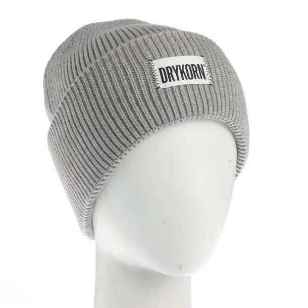 Mütze, in Grau, Baumwolle, Drykorn