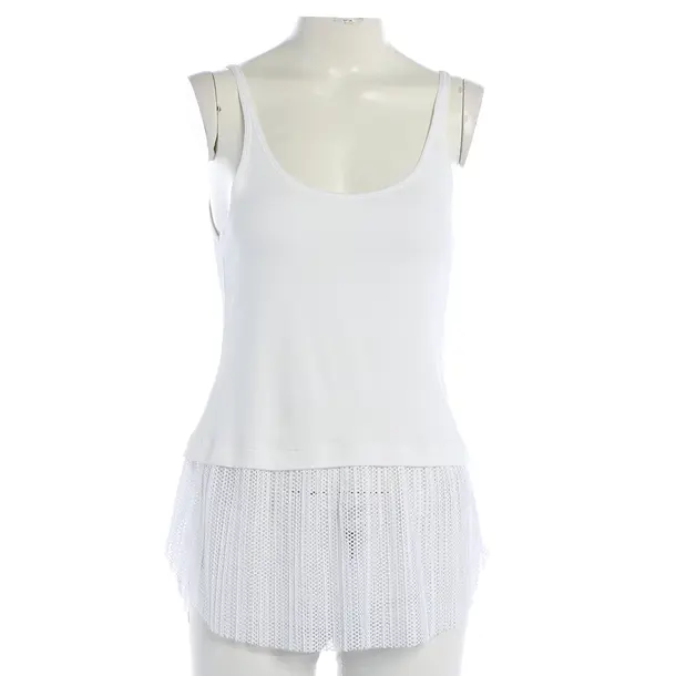 Top, in Weiß, Baumwolle, Marc Cain Sports