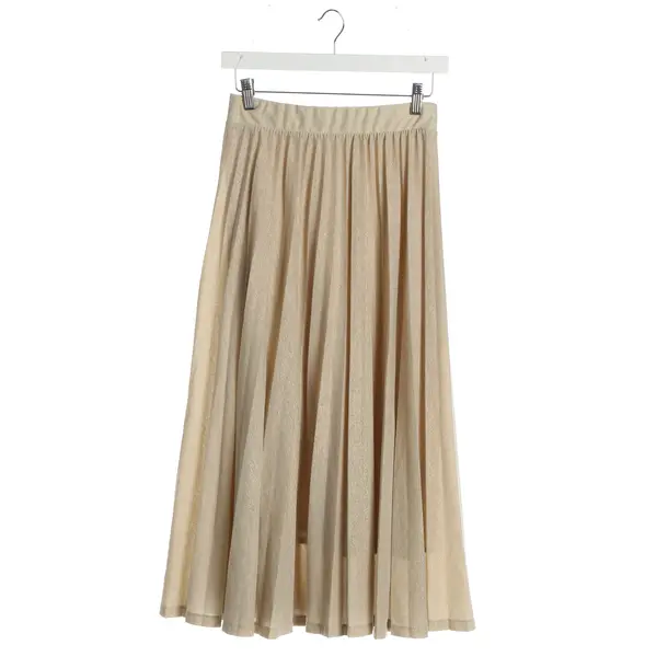 Skirt, in Gold, Polyester, Rich & Royal