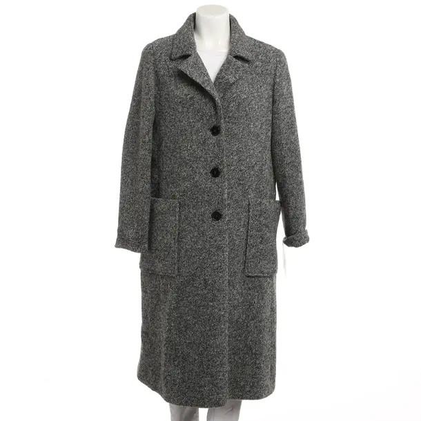 Mid-Season Coat, in Gray, Polyester, Fuchs Schmitt