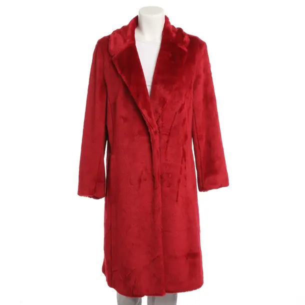 Winter Coat, in Red, Modal, Marc Cain