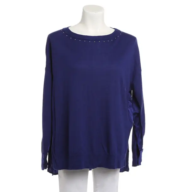 Jumper, in Blue, Wool, Marc Cain
