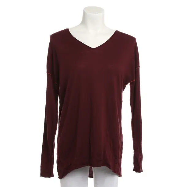 Jumper, in Bordeaux, Wool, Marc Cain Sports