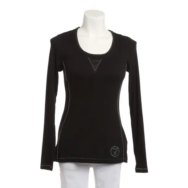 Manica lunga, in Nero, Cotone, Sportalm